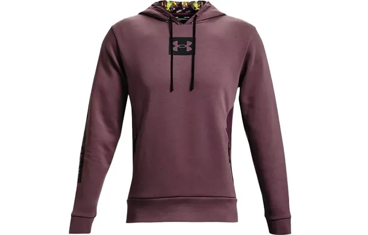 Under Armour Summit Sweatshirt Men's Gray Misty Purple