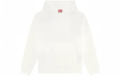 DIESEL S Macs Hood Megoval D Logo Embroidered Hoodie