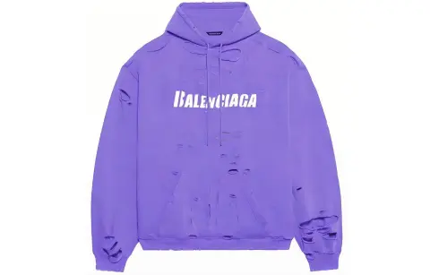 Balenciaga SS22 Sweatshirt Men's Purple