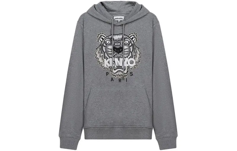 KENZO Classic Tiger Head Sweatshirt Men's Dove Gray