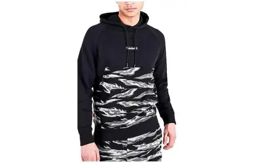 Timberland Sweatshirts Men's Black Hooded Moderate Other