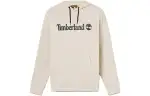 Timberland Sweatshirts Men's Light Gray Hooded Moderate Regular