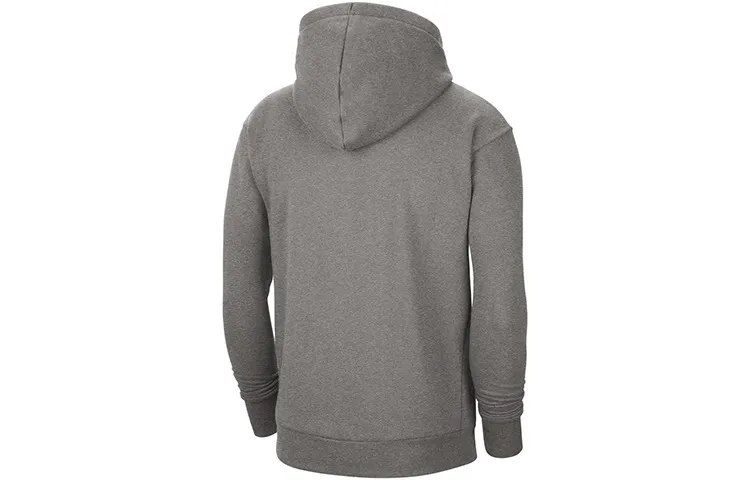 Nike Sweatshirts Men's Gray Hooded Thickened Regular