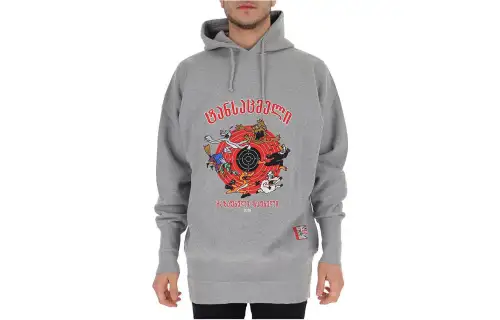 Vetements embroidered hoodie