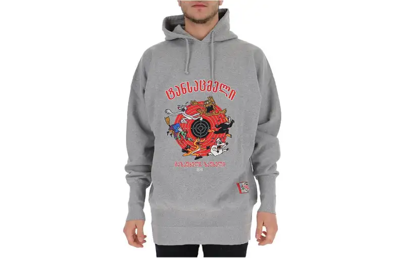 Vetements embroidered hoodie
