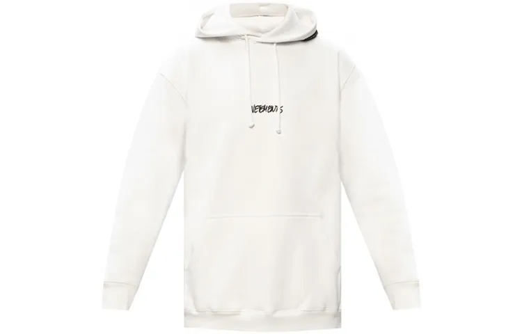 Vetements Written Logo Hoodie