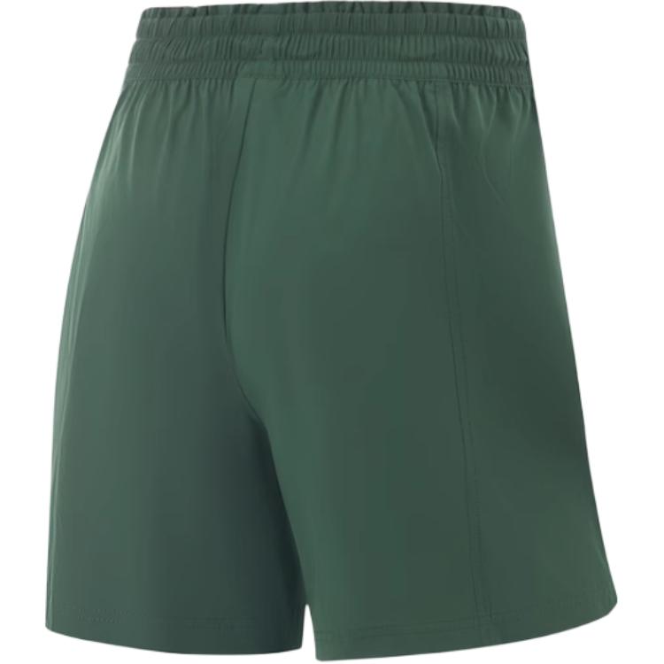 Li Ning Fitness Series Sports Shorts Women’s Mountain View Green/Tallow Green