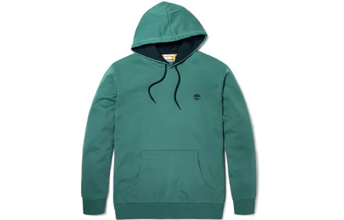 Timberland Sweatshirts Men's Turquoise Hooded Moderate Regular