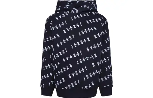 Jordan Sweatshirts Men's Black Hooded Moderate Regular