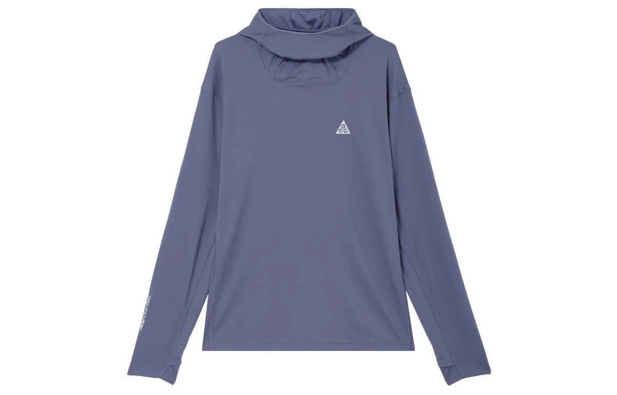 Nike Sweatshirts Men's Blue Hooded Moderate Other
