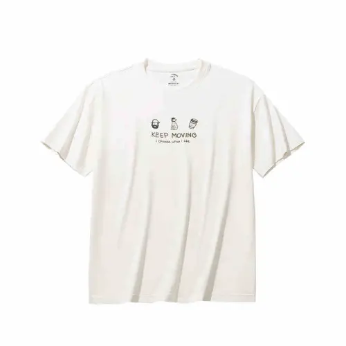 Anta Sports Lifestyle Collection Lifestyle Collection T Shirt Unisex Warm Jade White
