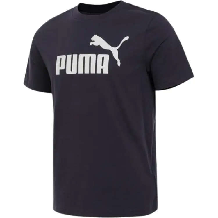 PUMA ESSENTIALS T Shirt Unisex Marine Blue