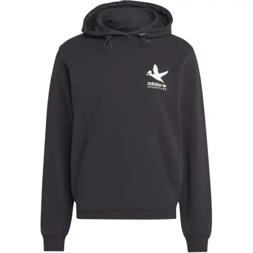 Adidas Originals Sweatshirts Men's Black Hooded Moderate Other