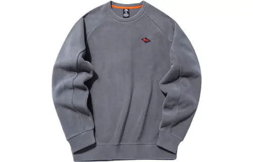 ANTA Life Collection Sweatshirts Unisex Slate Gray Crew Neck Moderate Regular