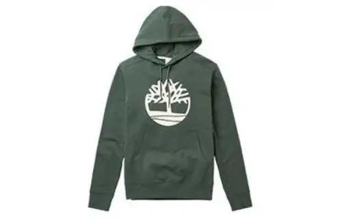 Timberland Sweatshirts Men's Forest Green Hooded Moderate Other