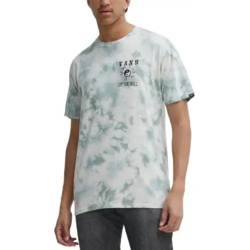 Vans T Shirts Men's Green Crew Neck