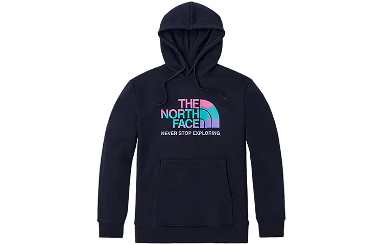 THE NORTH FACE Sweatshirts Unisex Blue Hooded Moderate Regular
