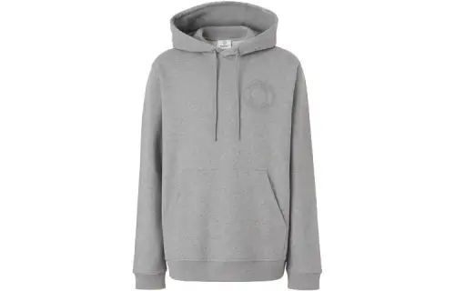 Burberry Letter Graphic Appliqué Hoodie