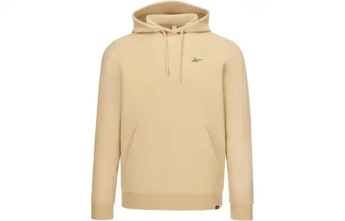 Reebok Sweatshirts Unisex Light Khaki Hooded Moderate Regular