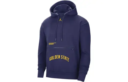 Jordan Nba Golden State Warriors Statement Edition Fleece Hoodie