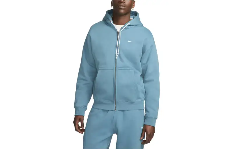 Nike Sweatshirts Men's Blue Hooded Moderate Other