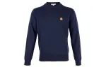 KENZO Sweatshirts Men's Blue Crew Neck Moderate Regular
