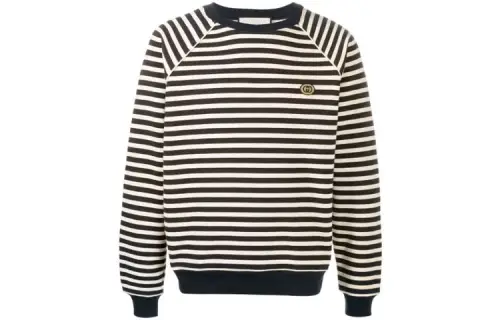 GUCCI Sweatshirts Men's Multicolor Crew Neck Moderate Regular