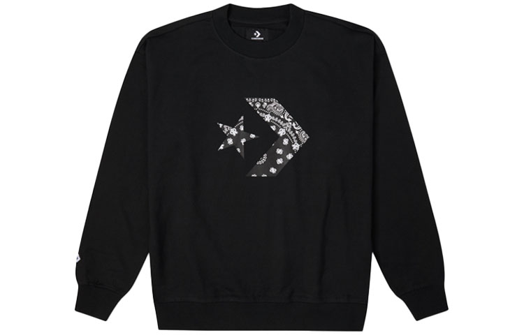 Мужское худи Converse Paisley Logo (черное)