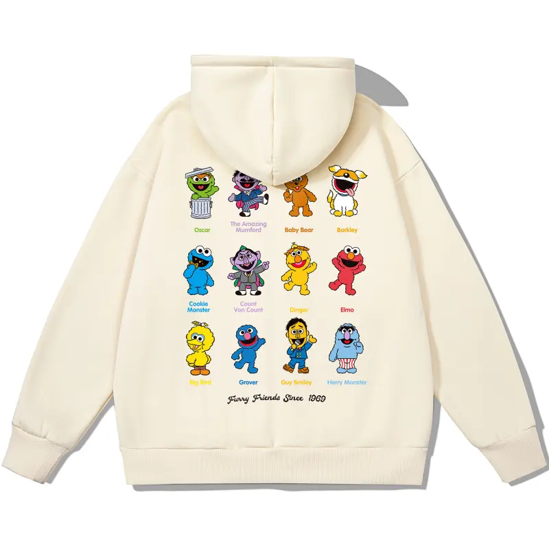 SESAME STREET Sweatshirt Spring Fall Unisex