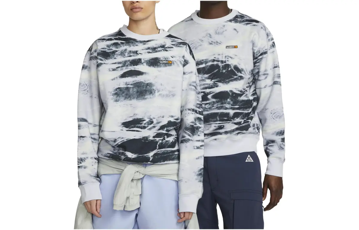 Nike Sweatshirts Unisex Soccer Gray Crew Neck Moderate Straight Fit