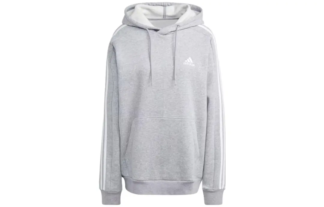 Adidas Free Shipping With AdiClub Essentials Fleece 3 Stripes Hoodie