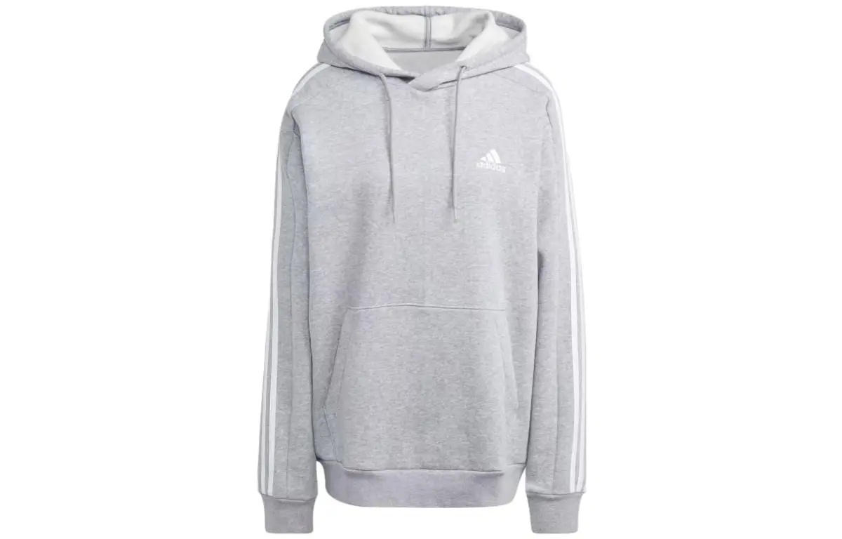 Adidas Free Shipping With AdiClub Essentials Fleece 3 Stripes Hoodie