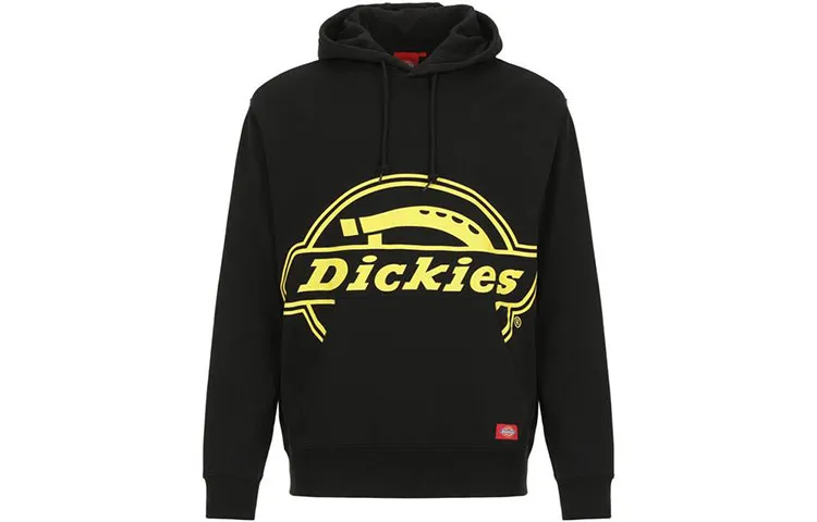 Dickies Sweatshirts Unisex Black Hooded Moderate Regular