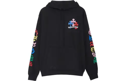 Chrome Hearts Multi Color Cross Cemetery Hoodie