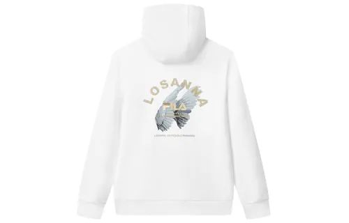 FILA Sweatshirts Men's Standard White Hooded Moderate Regular