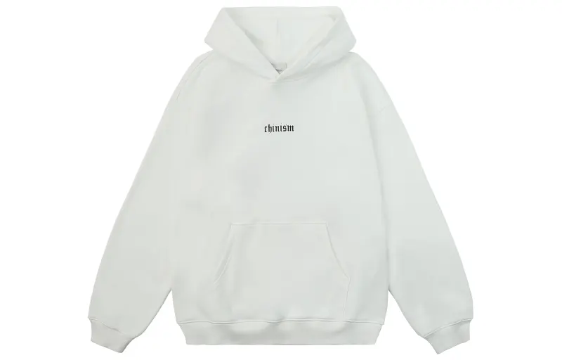 CHINISM Sweatshirts Unisex Hooded Moderate Regular