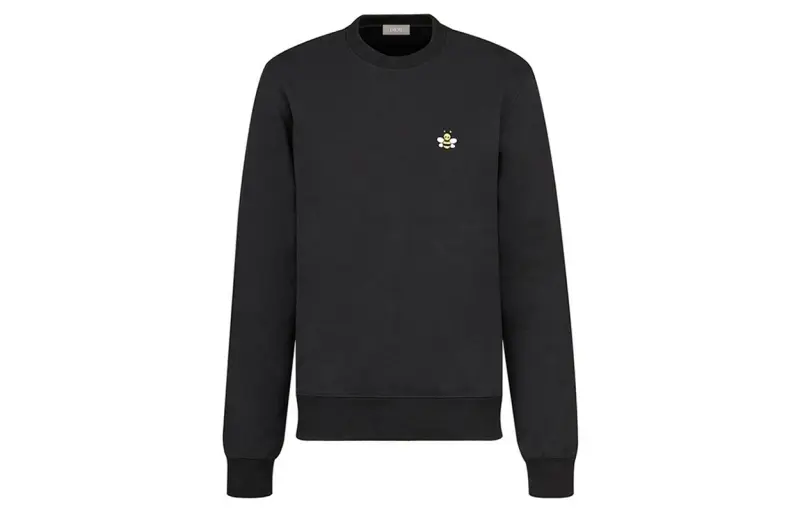 DIOR Kaws Bee Logo Crewneck Sweatshirt