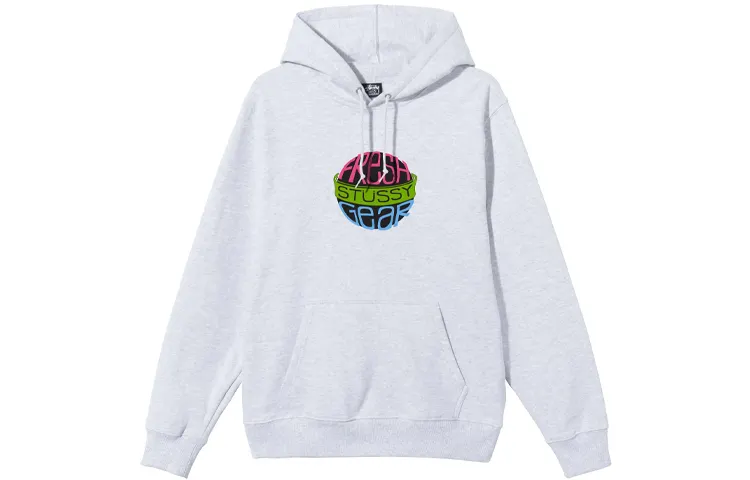 Stussy Sweatshirts Men's Hooded Moderate Regular
