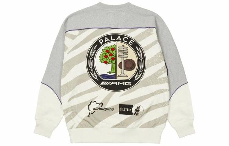 Худи Palace x AMG Technical Crew (бежевое)