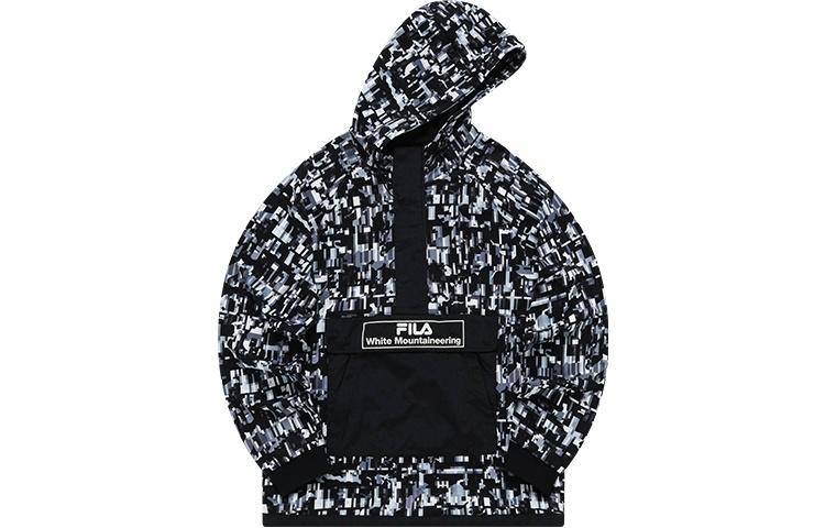 Мужское худи Fila FUSION x White Mountaineering (черное)