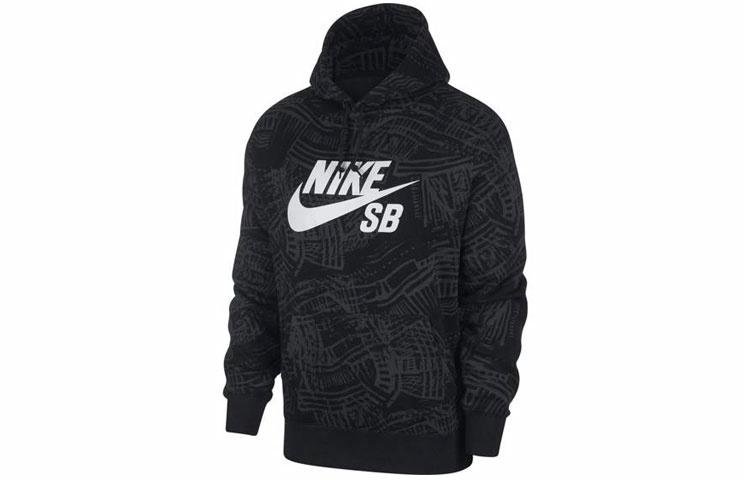 Мужское худи Nike SB (черное) — фото 1