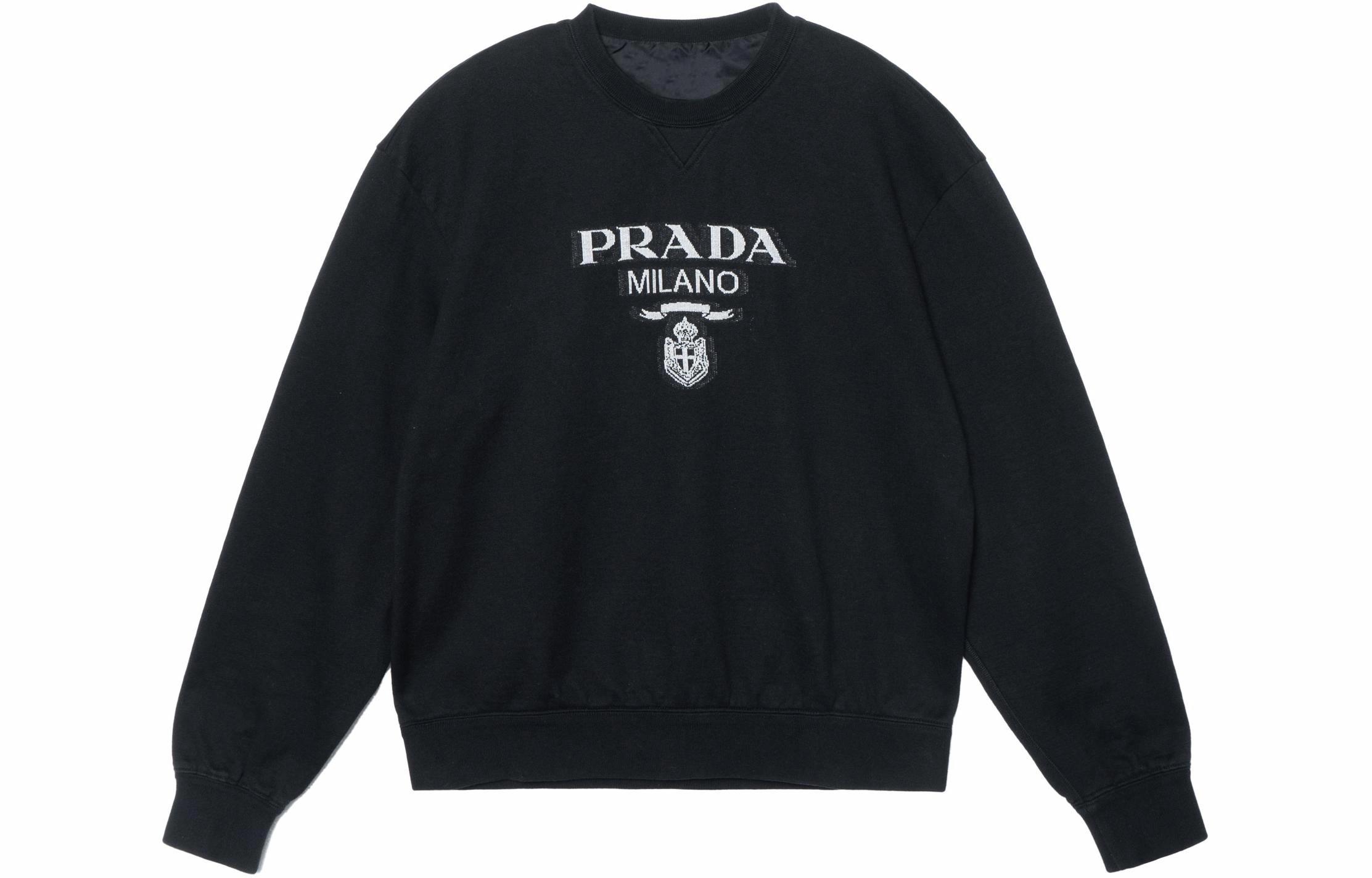 Мужское худи Prada (черное)