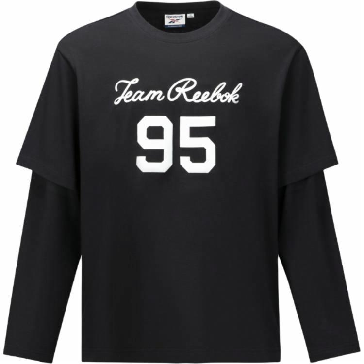 Лонгслив Reebok Mock Layer (черный)