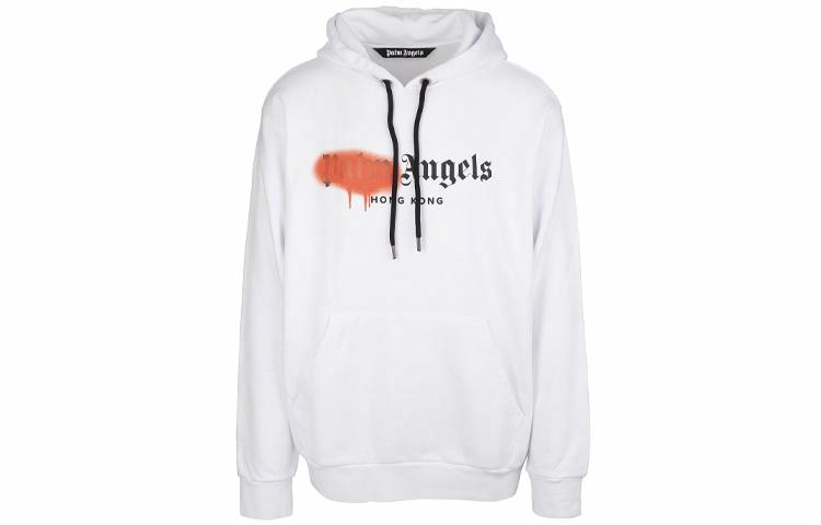 Мужское худи PALM ANGELS SS21 (белое)