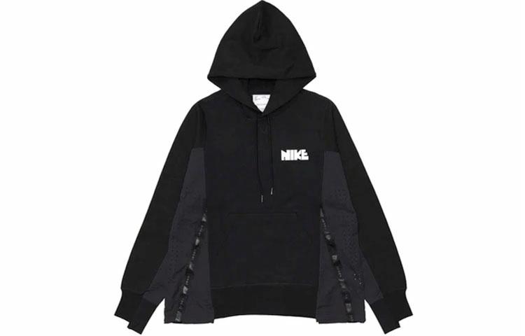 Худи Nike x Sacai Коллаборация (черное)