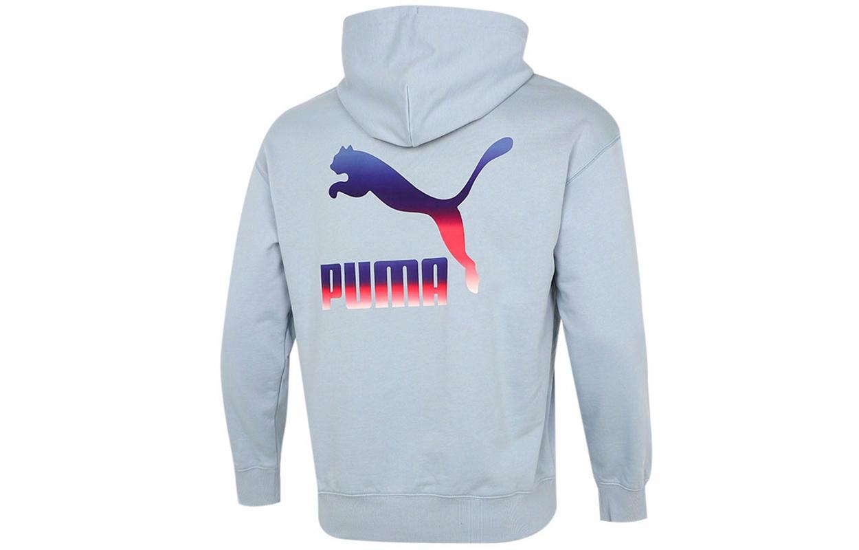 Мужское худи PUMA (голубое)