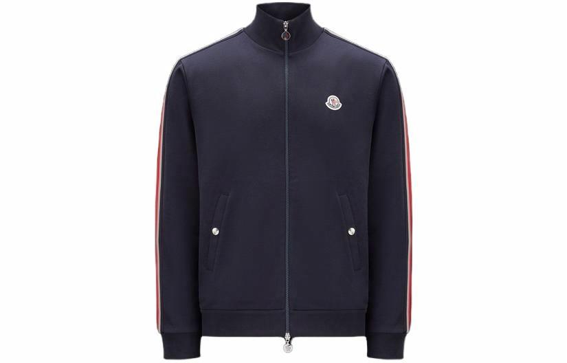 Мужское худи Moncler (темно-синее)