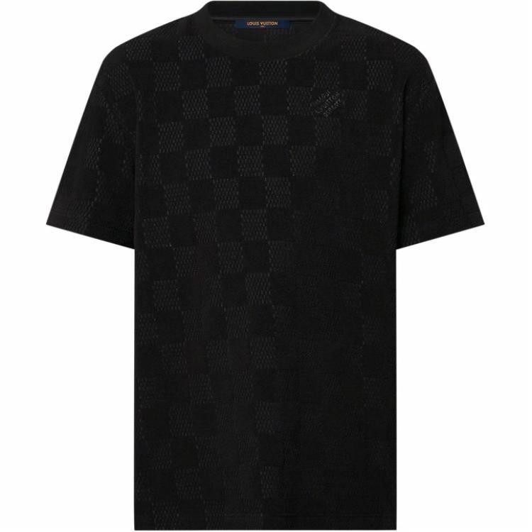 Мужская футболка Louis Vuitton SS24 (черная)