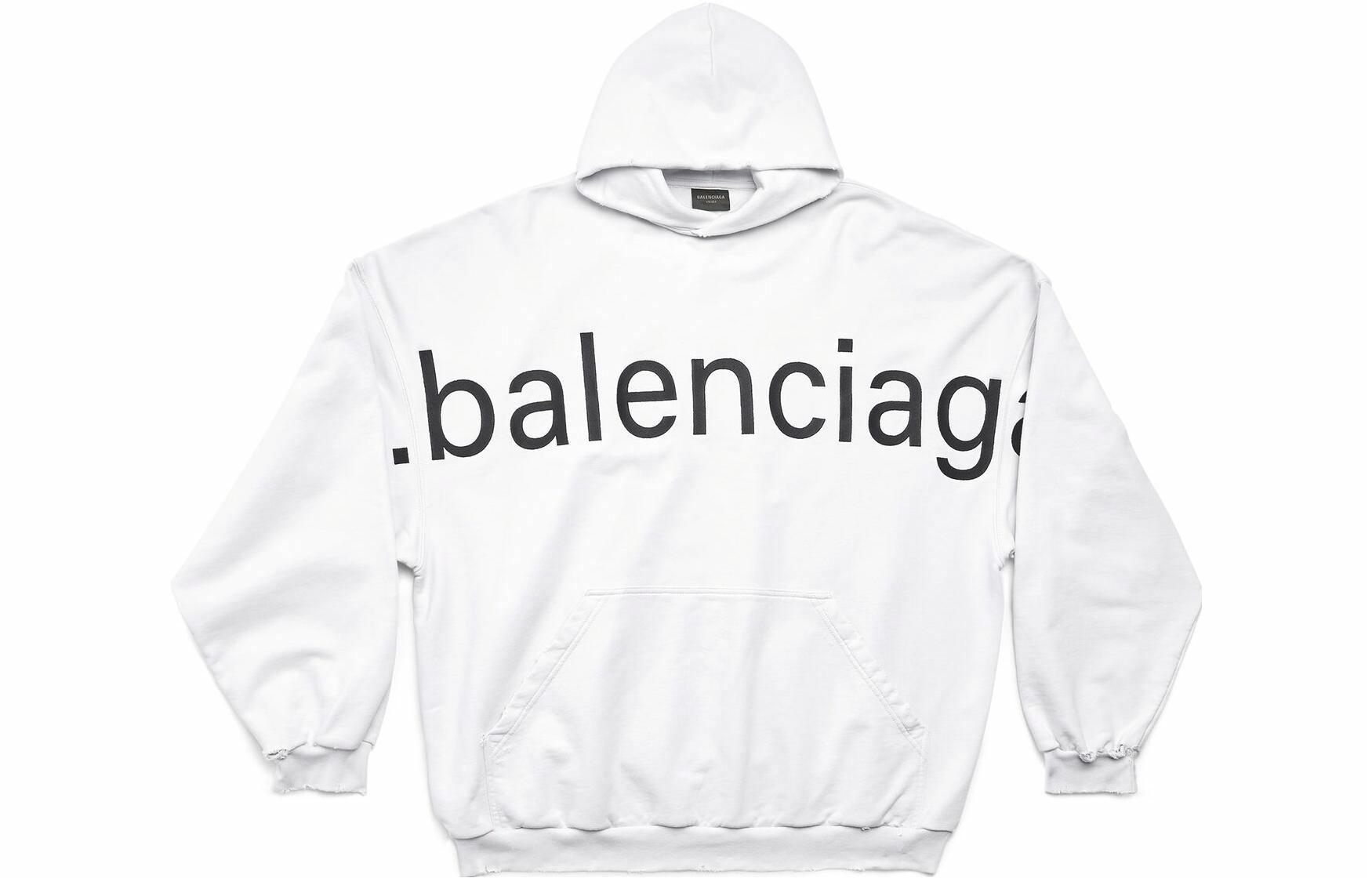 Худи Balenciaga (белое)