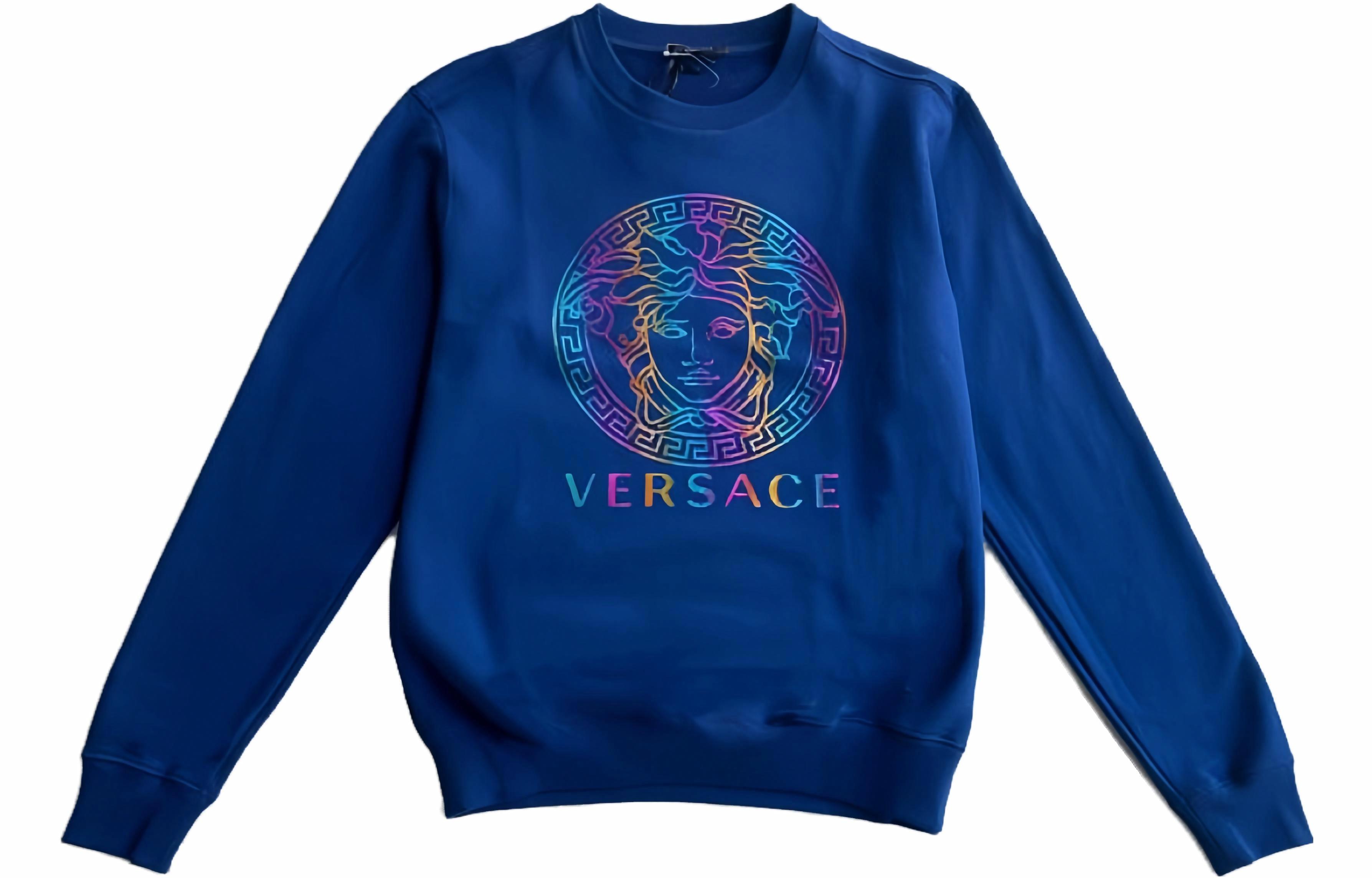 Мужской свитшот Versace SS23 (синий)